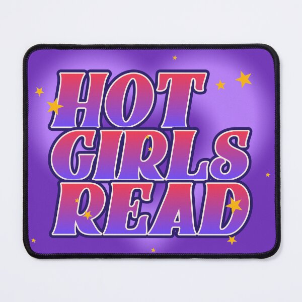Item preview, Hot Girls Read- Purple designed and sold by BookishLounge.