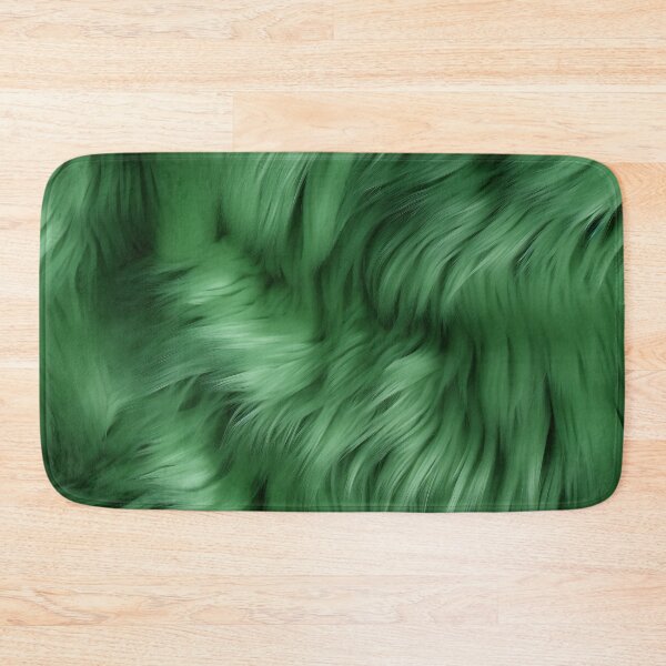 Item preview, Green 2 shiny fluffy feathers designed and sold by LittleWorldShop.