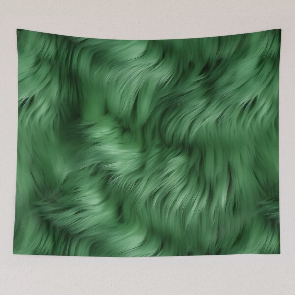 Item preview, Green 2 shiny fluffy feathers designed and sold by LittleWorldShop.