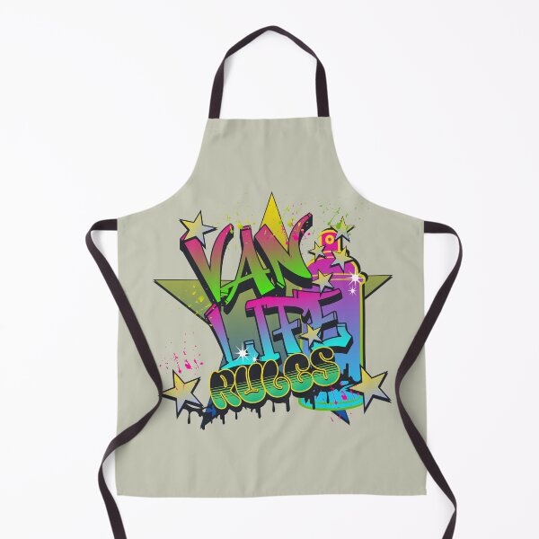 Item preview, Van Life Rules Graffiti Design designed and sold by MapleV.