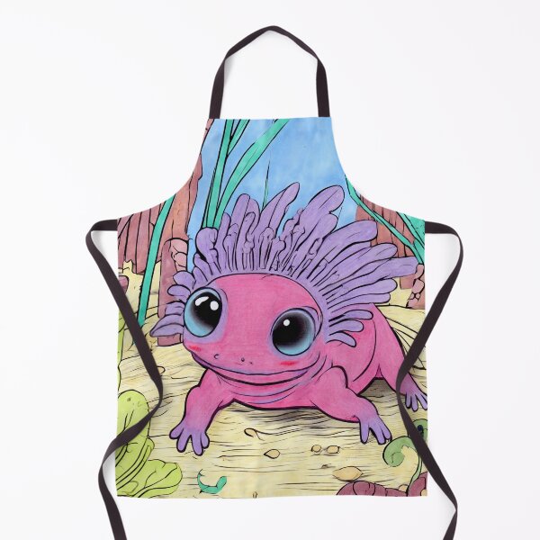 Item preview, The Prettiest Axolotl designed and sold by SoleiaFlur.