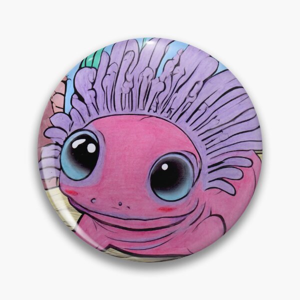 Item preview, The Prettiest Axolotl designed and sold by SoleiaFlur.