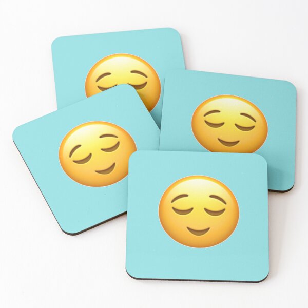Item preview, Pleased Emoji designed and sold by tamsclub.