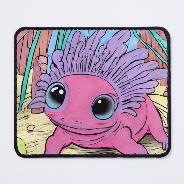 Item preview, The Prettiest Axolotl designed and sold by SoleiaFlur.