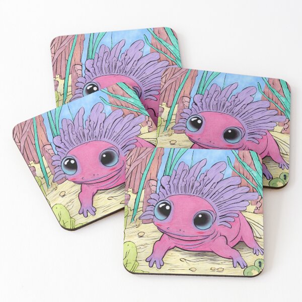 Item preview, The Prettiest Axolotl designed and sold by SoleiaFlur.