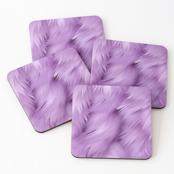 Item preview, Purple shiny fluffy feathers designed and sold by LittleWorldShop.