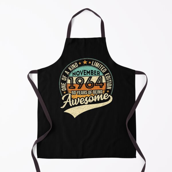 Item preview, One of a kind vintage birthday gift for the awesome 60 years old - born in NOVEMBER 1964 - 2024 birthday designed and sold by oudinmeissArt.