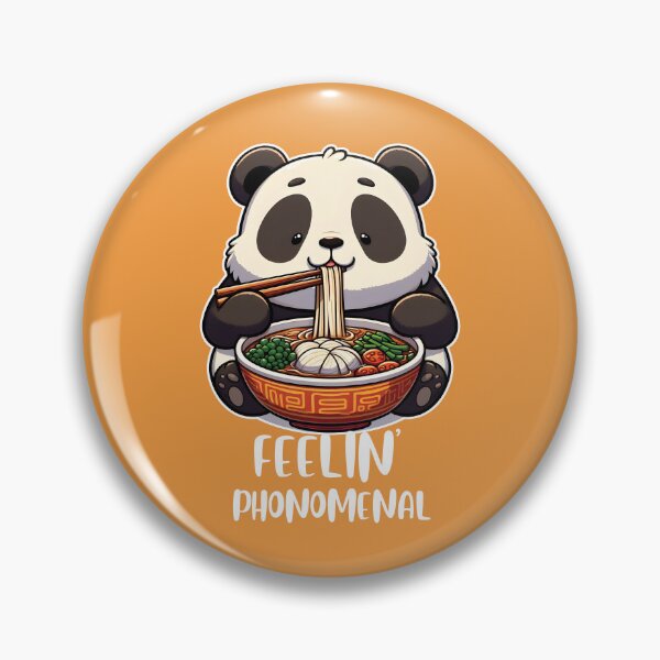 Item preview, Feelin' Phonomenal - Cute Baby Panda Eating A Bowl Of Pho Noodle designed and sold by The magic  Yellow bus.