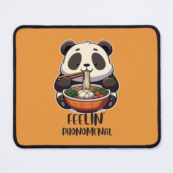 Item preview, Feelin' Phonomenal - Cute Baby Panda Eating A Bowl Of Pho Noodle designed and sold by The magic Yellow bus.