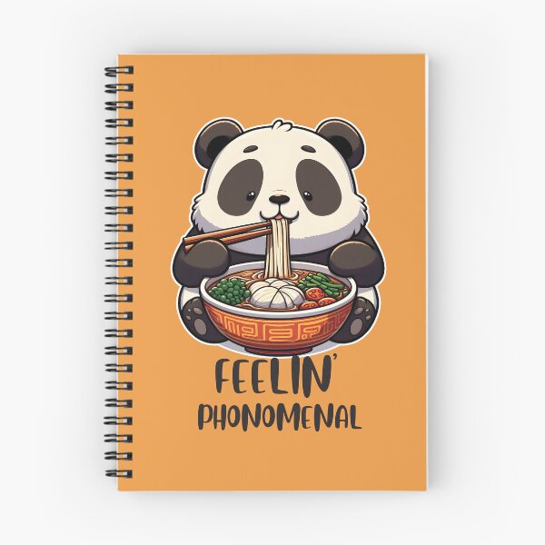 Item preview, Feelin' Phonomenal - Cute Baby Panda Eating A Bowl Of Pho Noodle designed and sold by The magic  Yellow bus.