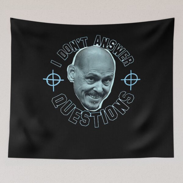 Item preview, I Don't Answer Questions smile designed and sold by MarcPascav1.