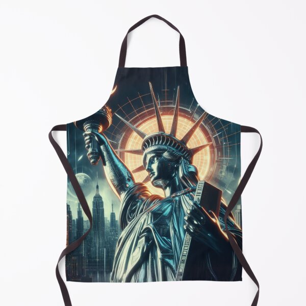 Item preview, Neon Liberty: Futuristic Rendition of the Statue of Liberty designed and sold by TDKCustoms.