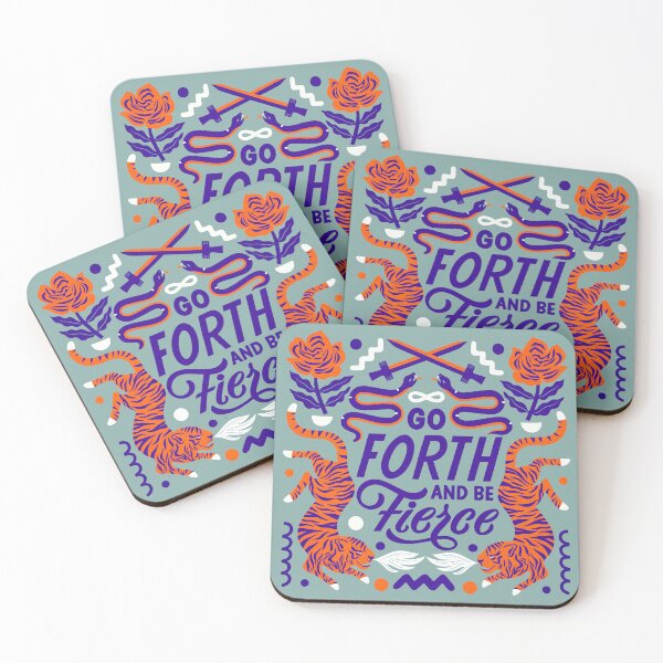 Item preview, Go Forth and Be Fierce designed and sold by emarts.