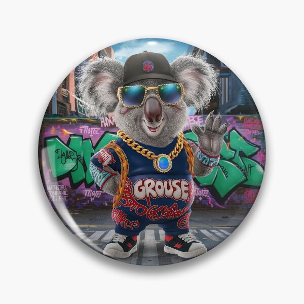 Artikelvorschau, MC „Grouse“ Koalaty Rappa Down Under entworfen und verkauft von Takin-Thepiss.