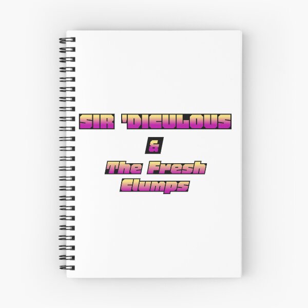 Item preview, Sir Diculous & The Fresh Clumps Fake Band designed and sold by ZNR-Designs.