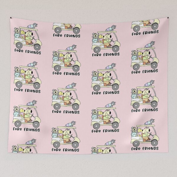 Item preview, Fore Friends! All Aboard the Golf Cart designed and sold by JoyfulDaisy.