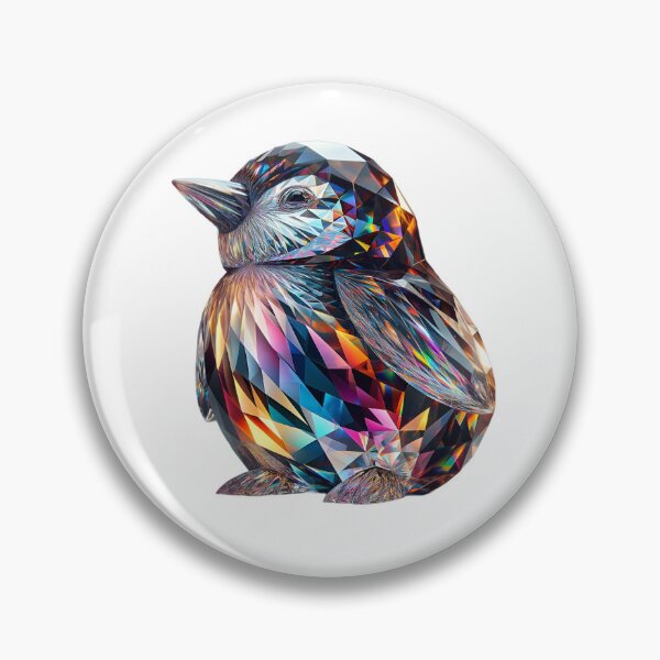 Item preview, Faceted Fledgling: The Crystal Penguin designed and sold by mahajone.