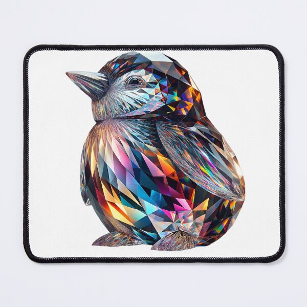 Item preview, Faceted Fledgling: The Crystal Penguin designed and sold by mahajone.