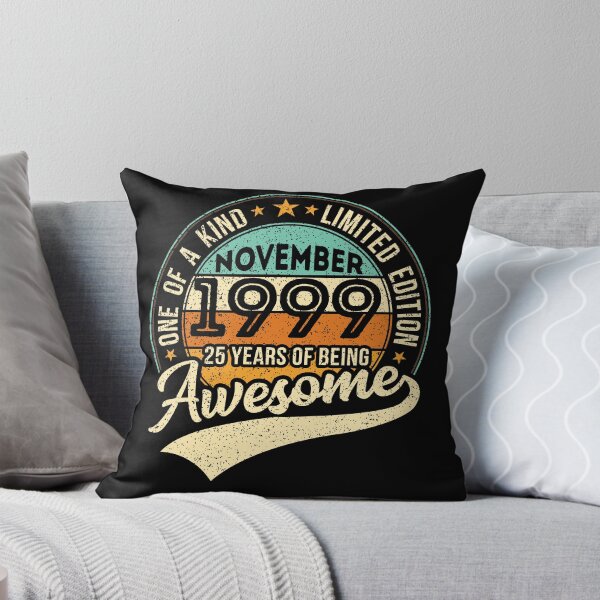 Item preview, One of a kind vintage birthday gift for the awesome 25 years old - born in NOVEMBER 1999 - 2024 birthday designed and sold by oudinmeissArt.