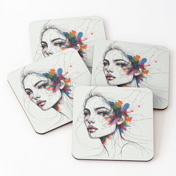 Item preview, Abstract Profile: Burst of Color designed and sold by TDKCustoms.