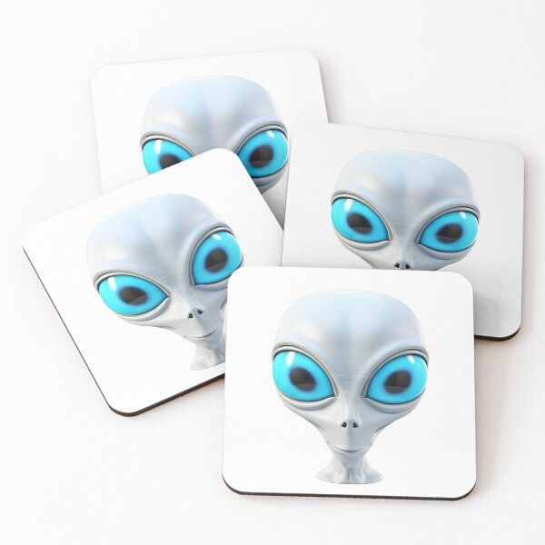 Item preview, 3D Cartoon Alien, Logo, Sticker, Wall arts, Art Prints and More designed and sold by Kevin Lou.