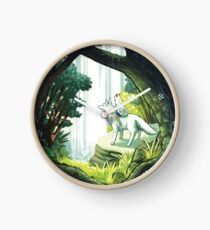 Princess Mononoke - The Wolf Princess Clock