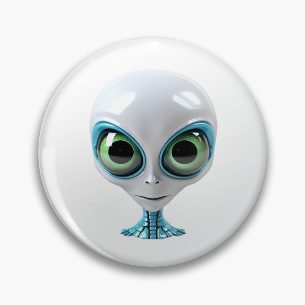 Item preview, 3D Cartoon Alien, Logo, Sticker, Wall arts, Art Prints and More designed and sold by Kevin Lou.