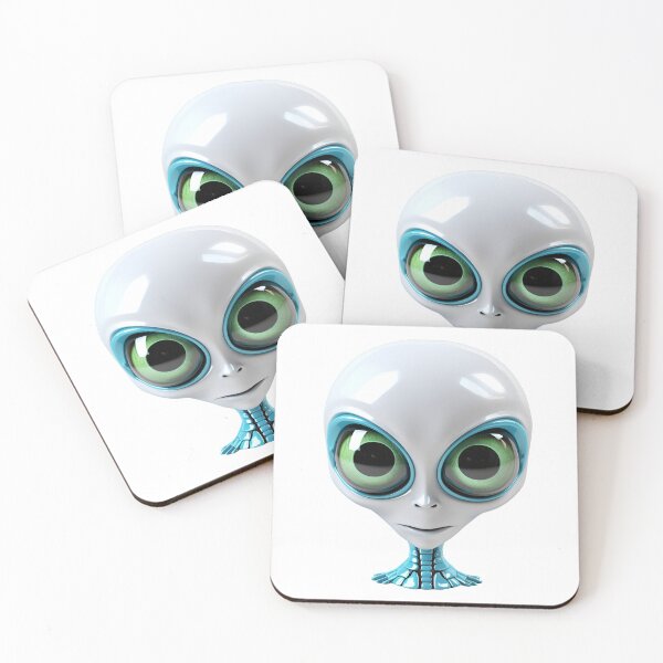 Item preview, 3D Cartoon Alien, Logo, Sticker, Wall arts, Art Prints and More designed and sold by Kevin Lou.