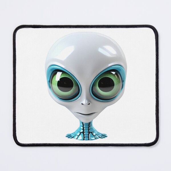 Item preview, 3D Cartoon Alien, Logo, Sticker, Wall arts, Art Prints and More designed and sold by Kevin Lou.