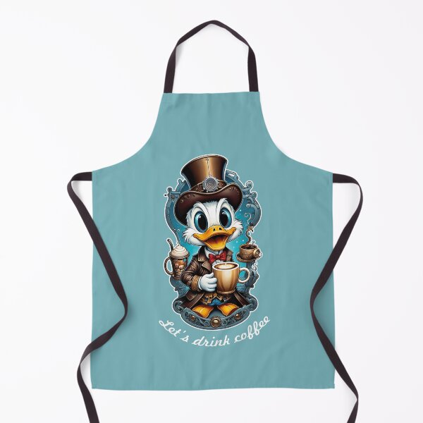 Item preview, DUCK DONALD DRINKING COFFEE designed and sold by digitalartlb.