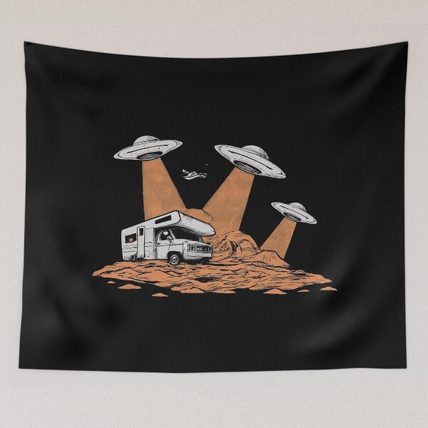 Item preview, Alien Abduction: Motorhome Encounter Design designed and sold by Barbaventuras.