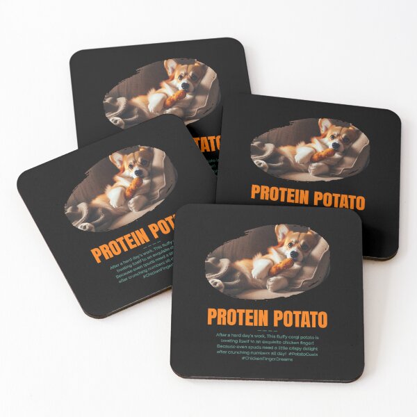 Item preview, Protein Potato, Corgi, Couch Potato, Chicken Love designed and sold by Eagleson21.