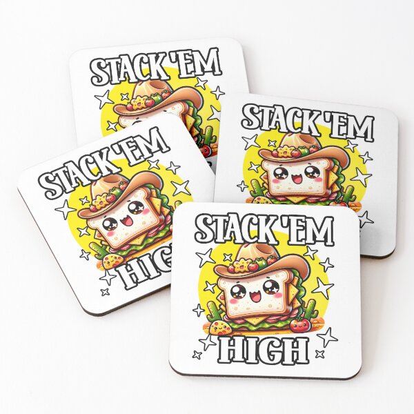 Item preview, Stack 'Em High Cowboy Sandwich Western  designed and sold by DPlumDesign.
