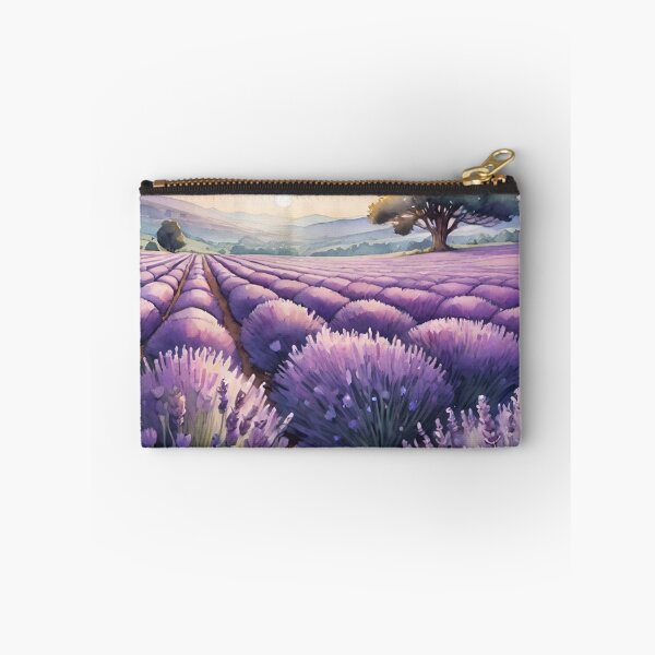 Item preview, Watercolor Lavender Farm designed and sold by JamieRainbow.