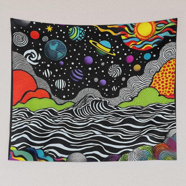 Item preview, Galactic Rhythms and Terrestrial Echoes designed and sold by ramboe.