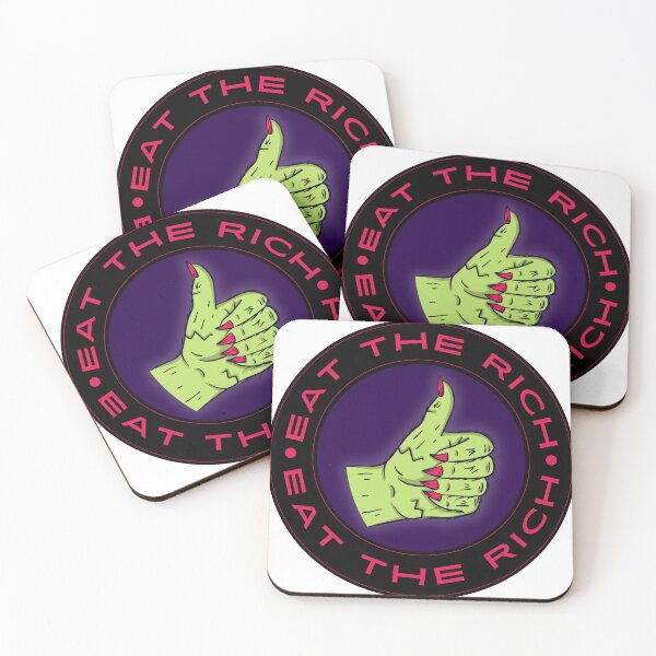 Item preview, Zombie Approval: Eat the Rich designed and sold by Allie-Vesper.