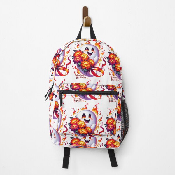 Item preview, Fiery Ghost Holding Blossoms Blazing Floral Spirit Art designed and sold by toobel.