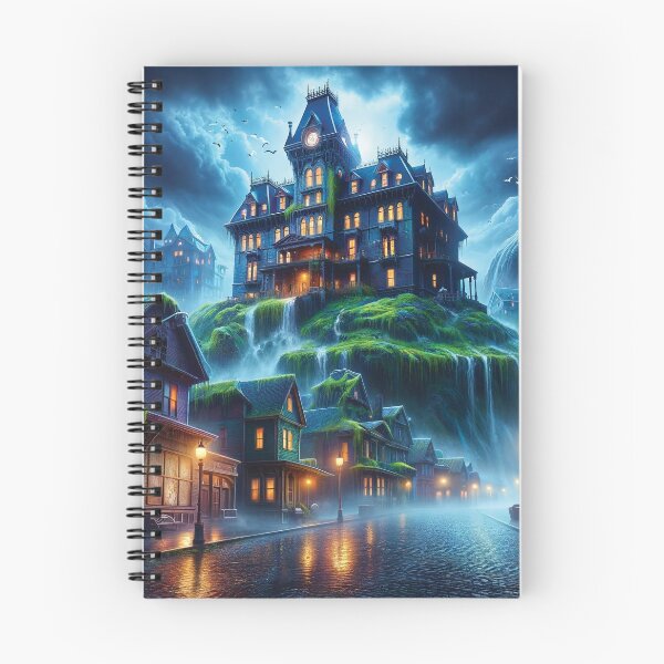Item preview, ghostly hotel designed and sold by Random Designs.