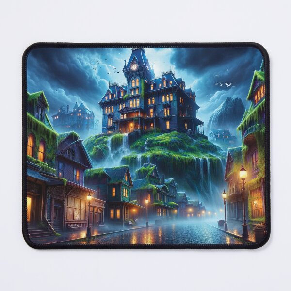 Item preview, ghostly hotel designed and sold by Random Designs.