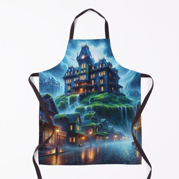Item preview, ghostly hotel designed and sold by Random Designs.