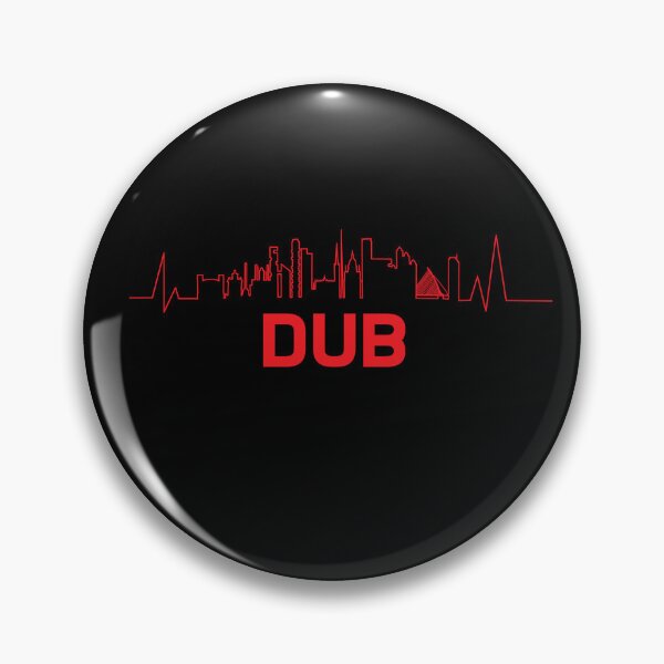 Item preview, Dublin Cityscape Heartbeat designed and sold by Bored Imagination .