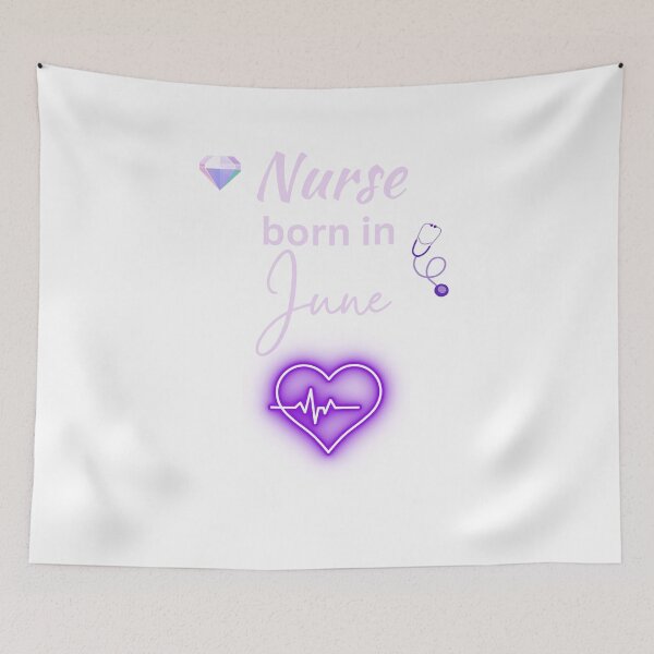 Item preview, Nurse Born in June designed and sold by DuchessNursDsgn.