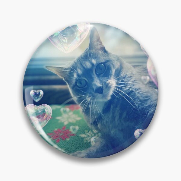 Item preview, Bubble Hearts and Kitty designed and sold by ArtzyOne431.