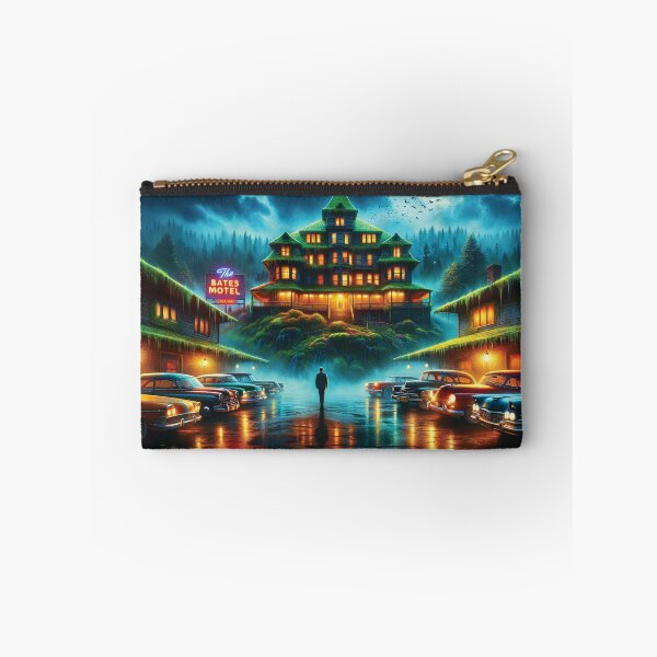 Item preview, Ghostly Bates Motel designed and sold by Random Designs.