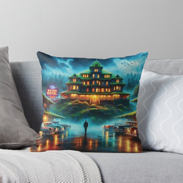 Item preview, Ghostly Bates Motel designed and sold by Random Designs.