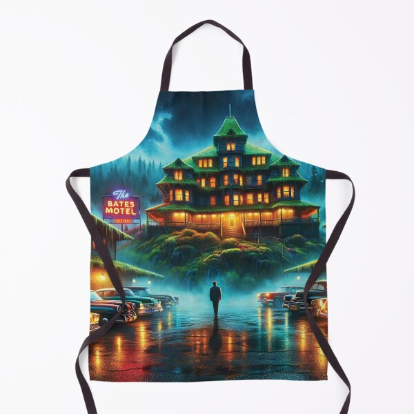 Item preview, Ghostly Bates Motel designed and sold by Random Designs.