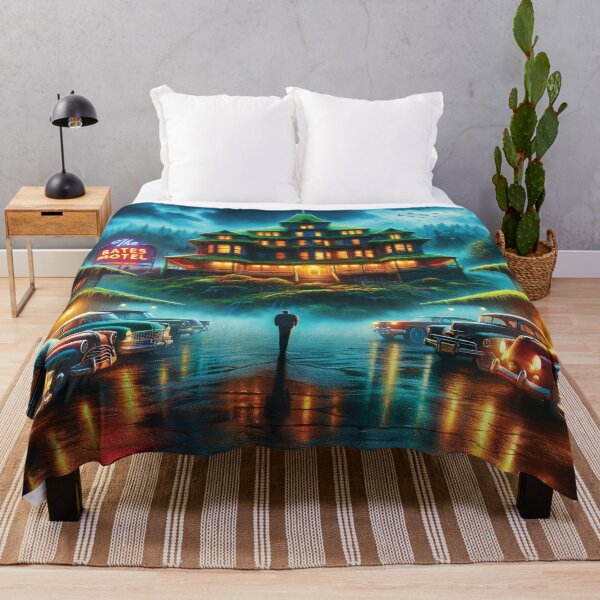 Item preview, Ghostly Bates Motel designed and sold by Random Designs.