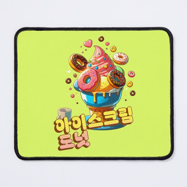 Item preview, Donuts Ice Cream - Cute aesthetic Korean Style sweets designed and sold by Japatonic Shop.