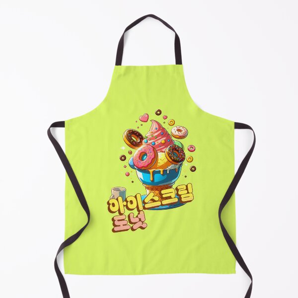Item preview, Donuts Ice Cream - Cute aesthetic Korean Style sweets designed and sold by Japatonic Shop.