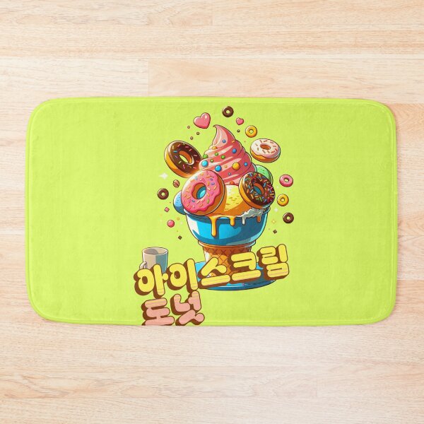 Item preview, Donuts Ice Cream - Cute aesthetic Korean Style sweets designed and sold by Japatonic Shop.